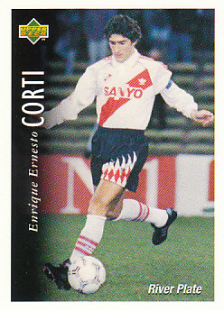 Enrique Ernesto Corti River Plate 1995 Upper Deck Futbol Argentina #56